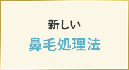 新しい鼻毛処理法